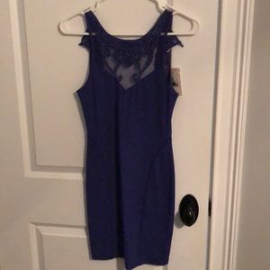 FREE PEOPLE BLUE DRESS
